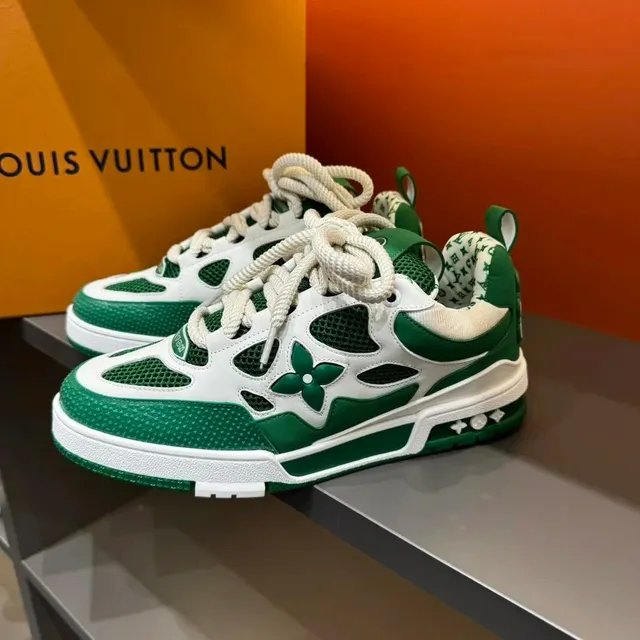 Louis Vuitton LV Trainer Monogram Green
