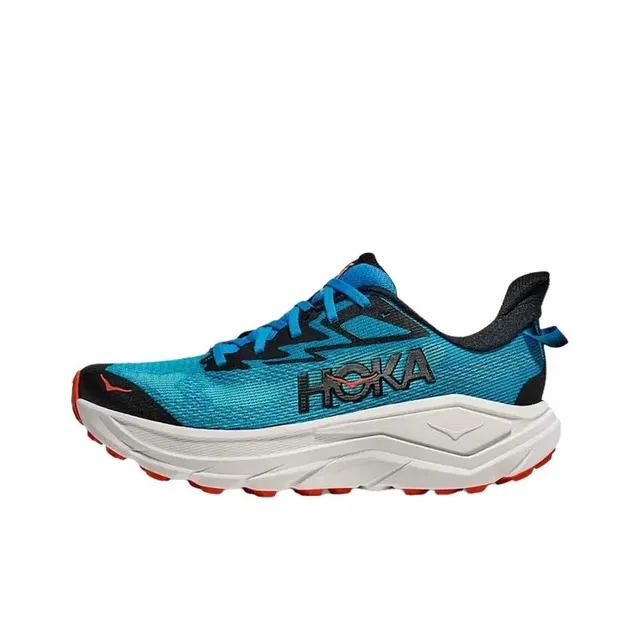 Hoka Running Shoe Turquoise/Black/Orange
