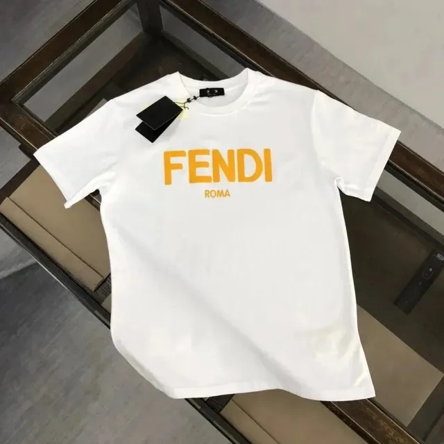 Logo Tee FENDI ROMA Print