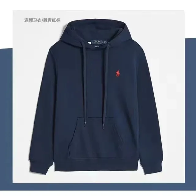套头款藏青色红标