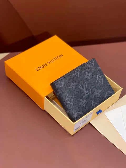 Louis Vuitton Bifold Wallet Monogram Eclipse