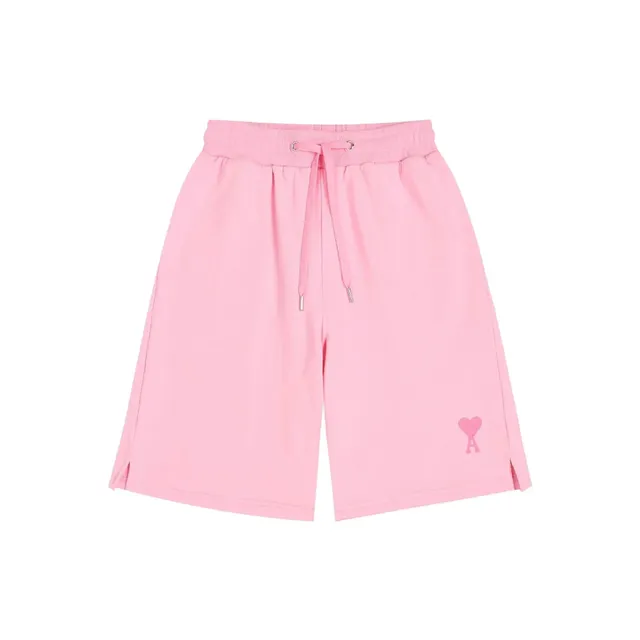 Amiri Cotton Shorts Heart Logo