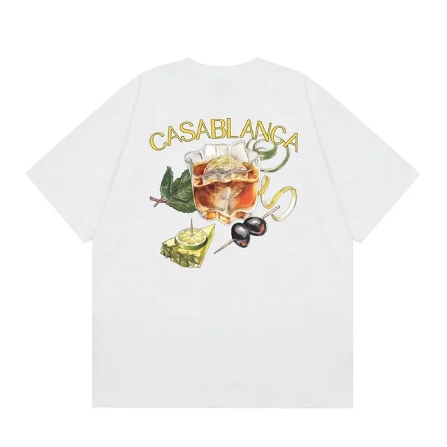 Casablanca Graphic Tee Casablanca Cocktail Print