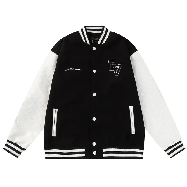 Louis Vuitton Varsity Jacket LV Logo Embroidery