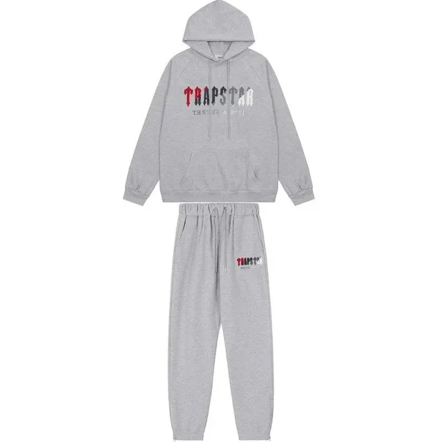 Corteiz Hoodie and Joggers Set TRAPSTAR Logo