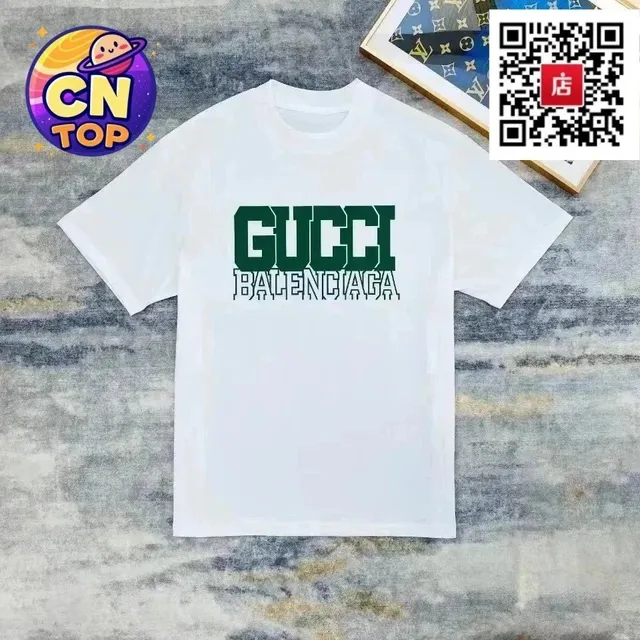 Graphic Tee Gucci x Balenciaga Logo