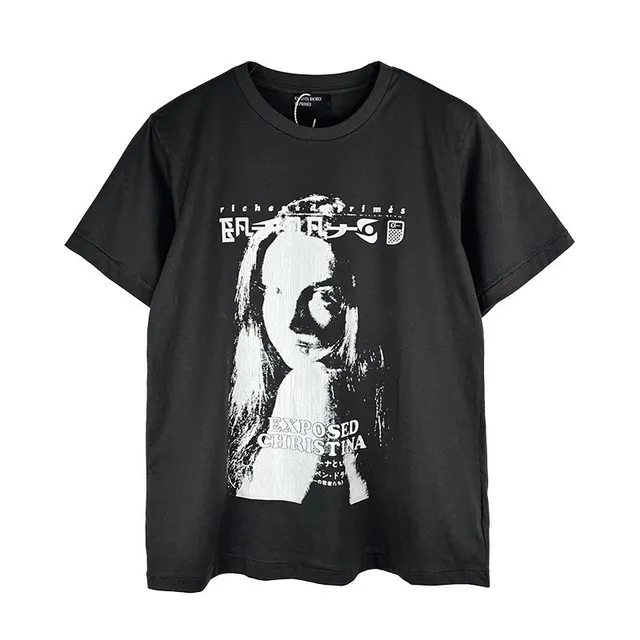 Enfants Riches Déprimés Graphic T-Shirt Exposed Christina Print