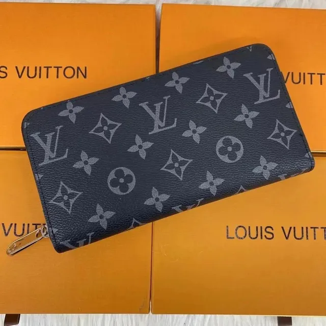 Louis Vuitton Zippy Wallet Monogram Eclipse