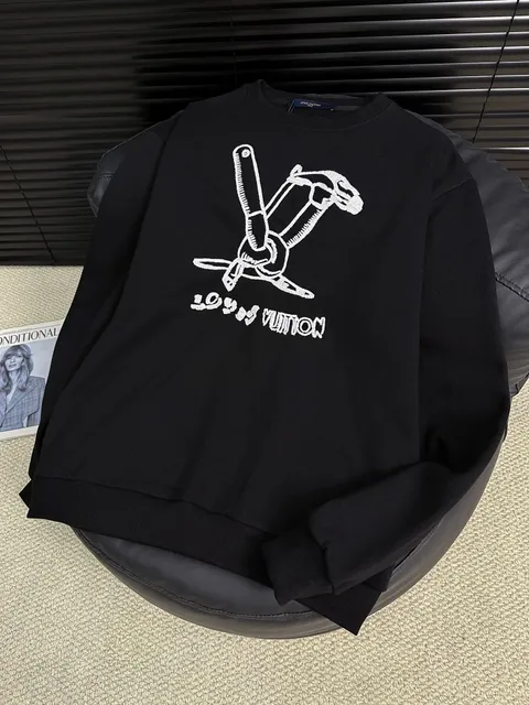 Louis Vuitton Crewneck Sweatshirt Scissors Graphic
