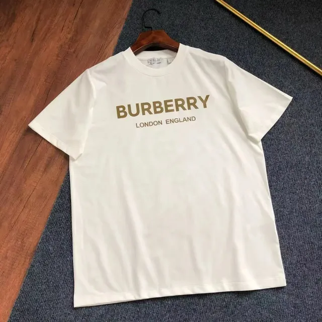 Burberry Logo T-Shirt Gold Logo