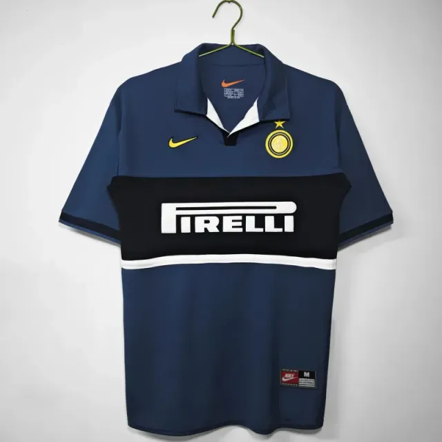 Nike Inter Milan Home Shirt 2001-02 Pirelli Sponsor