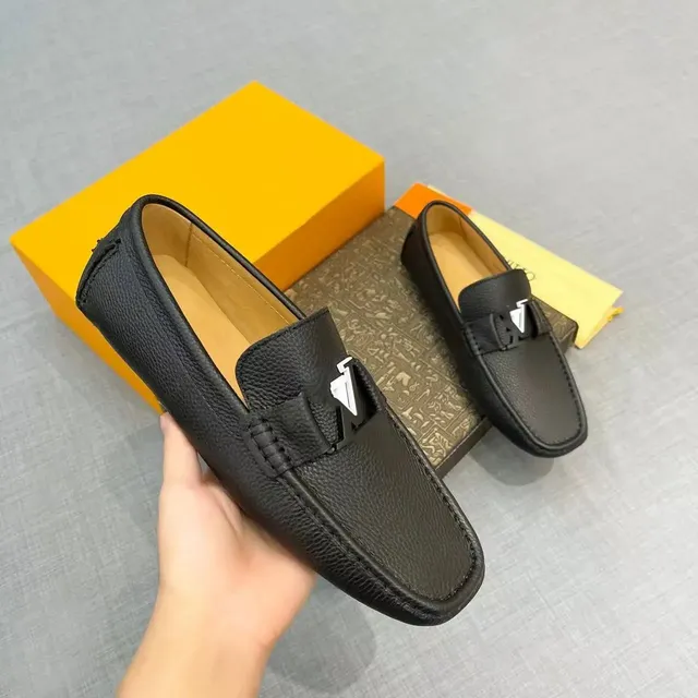 Louis Vuitton LV Mocassin Monogram Leather