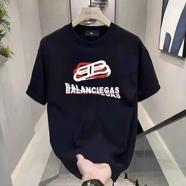 Balenciaga T-Shirt Balanciegas Logo Print