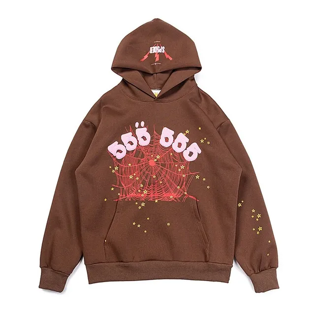 Sp5der Hoodie Spider Web Graphic