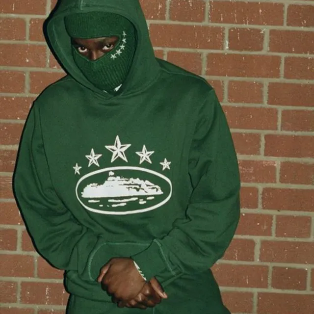 Corteiz Hoodie Stars and Yacht Graphic