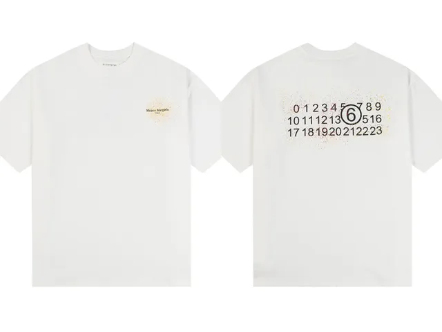 Maison Margiela T-Shirt Number Print
