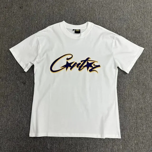 Graphic Tee Corteiz Script Logo
