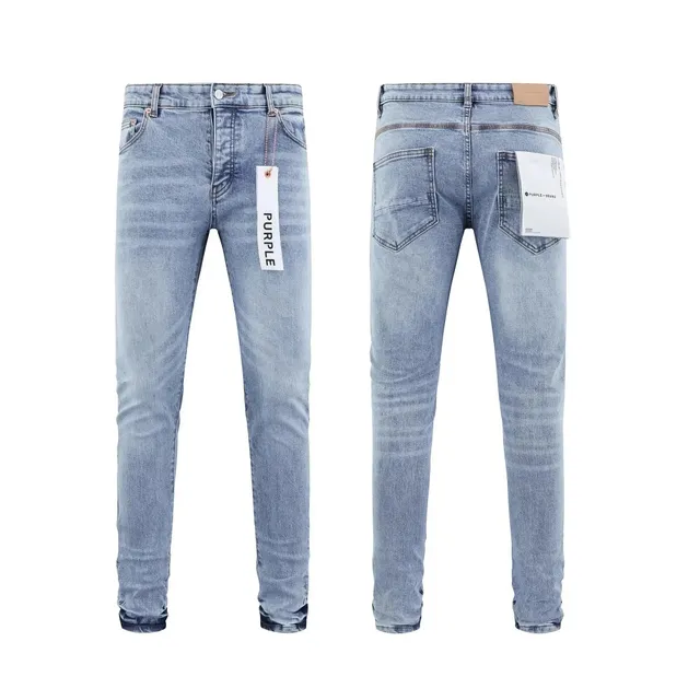 Purple Brand Slim Fit Jeans Light Wash