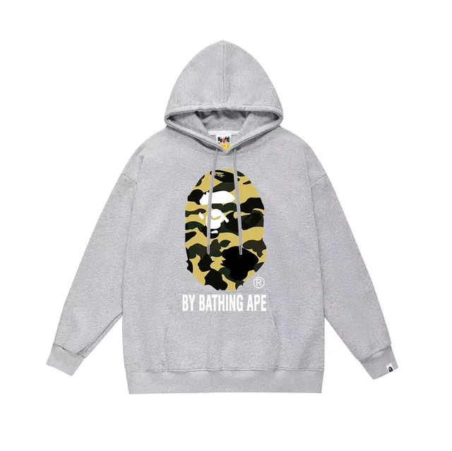 BAPE Shark Hoodie Camo Ape Head
