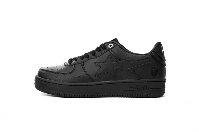 BAPE Star Low All Black