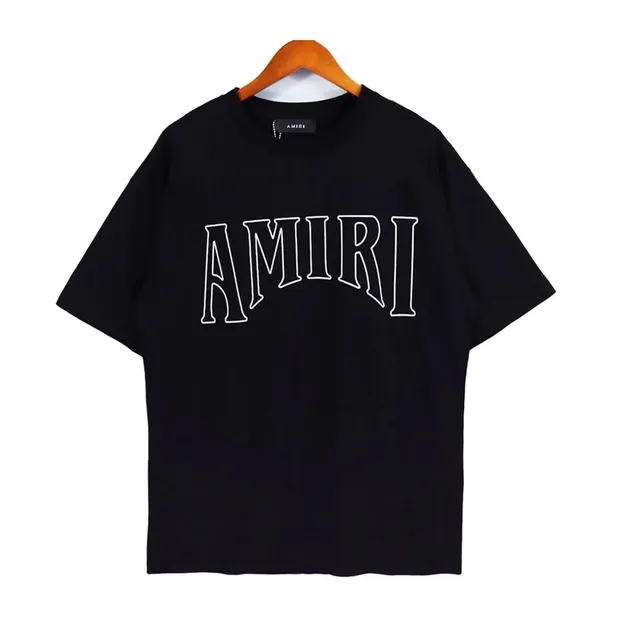 Amiri Logo T-Shirt Outline Logo