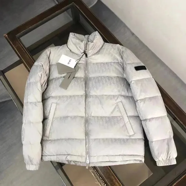 Dior Puffer Jacket Oblique Print