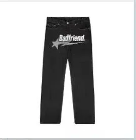 Corteiz Jeans Badfriend Star Logo