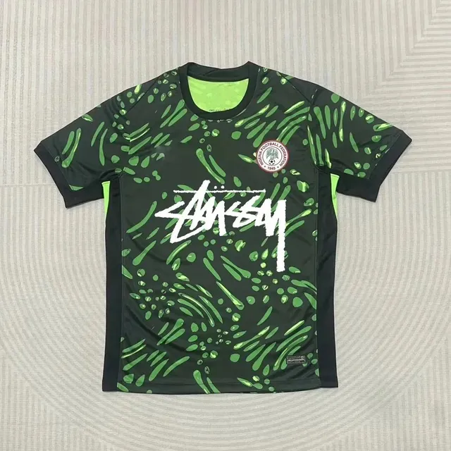 Stüssy × Nigeria National Team Football Jersey Nigeria FA x Stussy