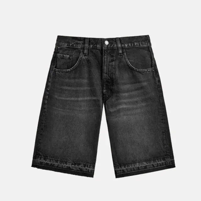 Levi's 501 Shorts Washed Black