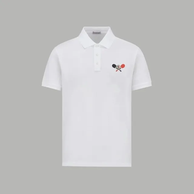 Moncler Polo Shirt Tennis Logo Embroidery