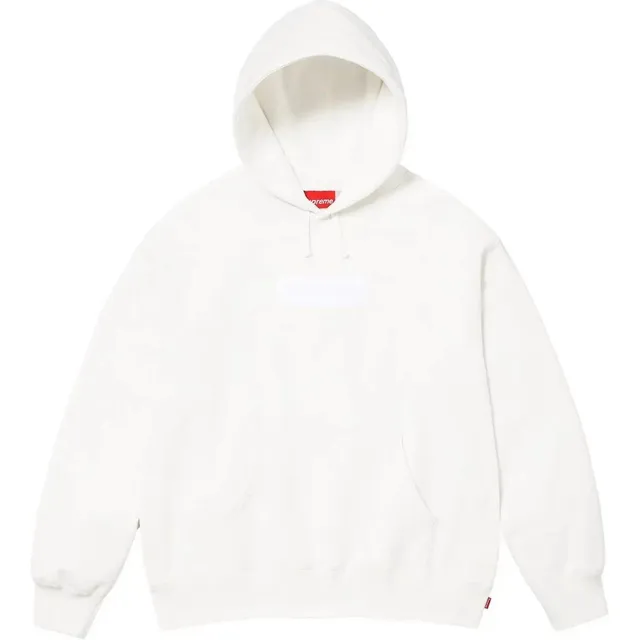Supreme Box Logo Hooded Sweatshirt White
