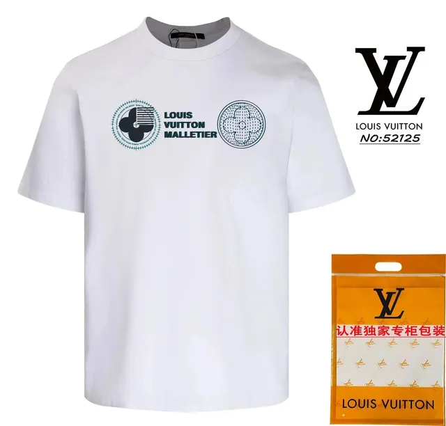 Graphic T-Shirt Louis Vuitton Malletier Print