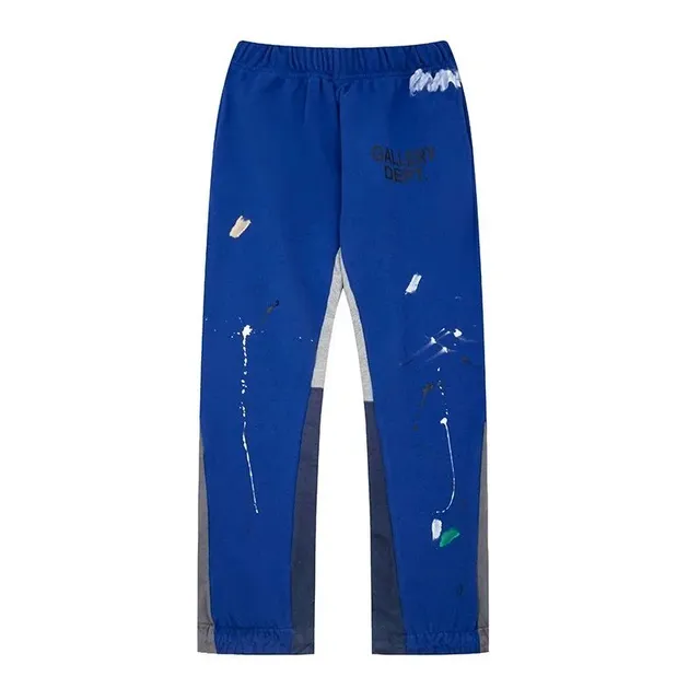 Gallery Dept. Paint Splatter Track Pants Artistic Distressed