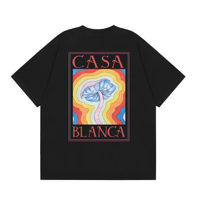 Casablanca Graphic Tee Casa Blanca Mushroom Print