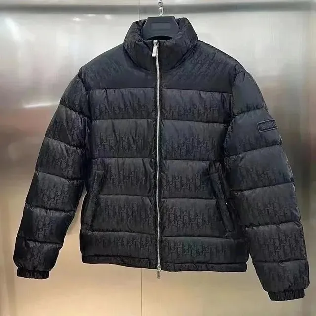 Dior Puffer Jacket Oblique Logo