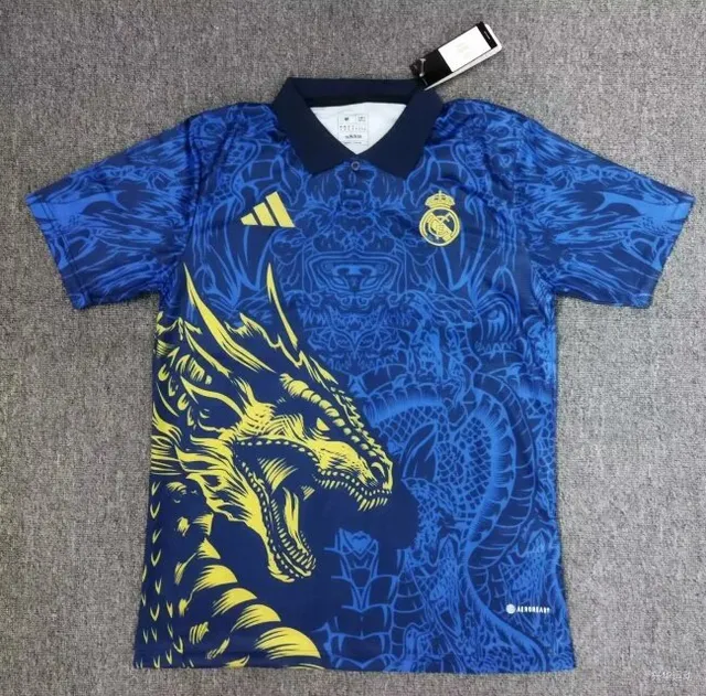 Adidas Real Madrid Jersey Dragon Print