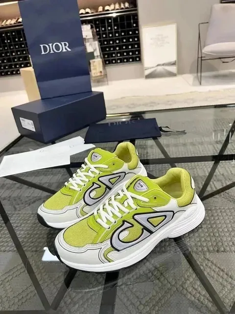 Dior B23 Low Neon Green