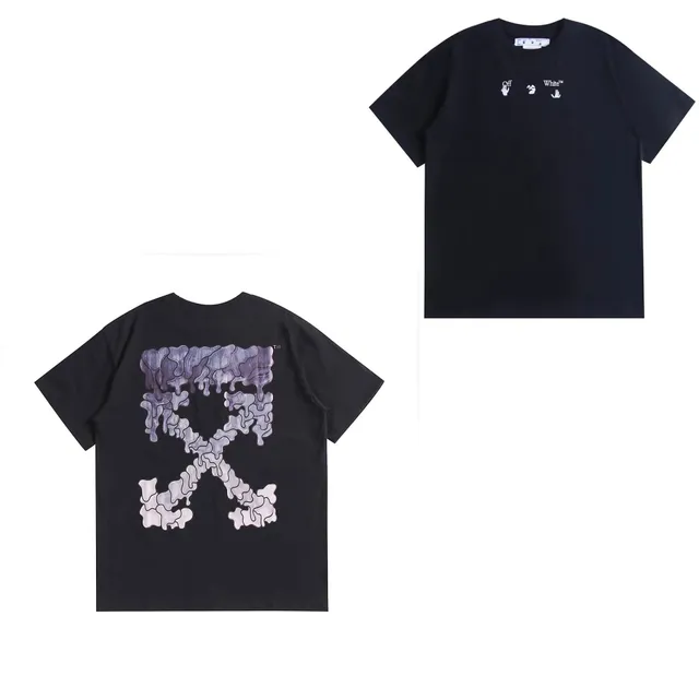 Off-White Graphic T-Shirt Dripping Arrow Print