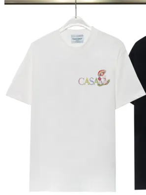 T-Shirt CASABLANCA Logo Embroidery