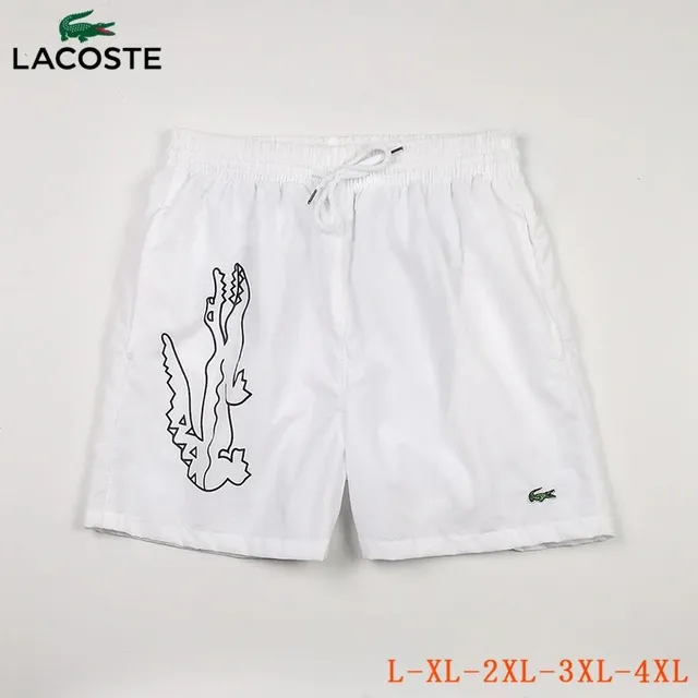 Lacoste Swim Shorts Outline Croc Print