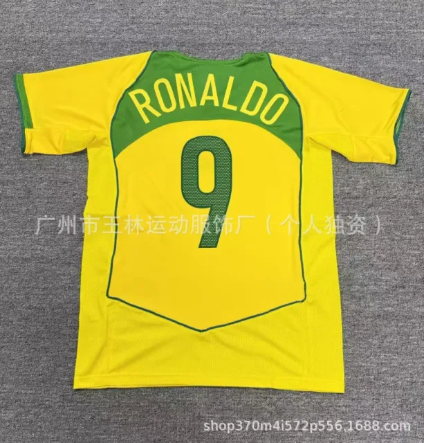04 brazil home yellow (no. 9)