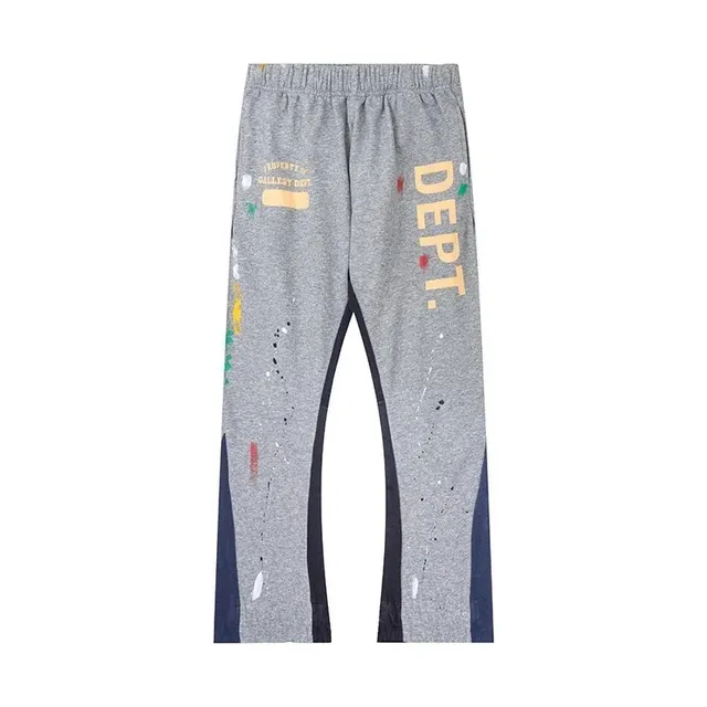 Gallery Dept. Paint Splatter Sweatpants Dept. Logo
