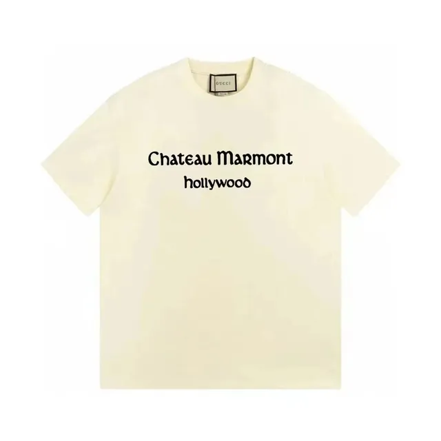 Gucci T-Shirt Chateau Marmont Hollywood Print