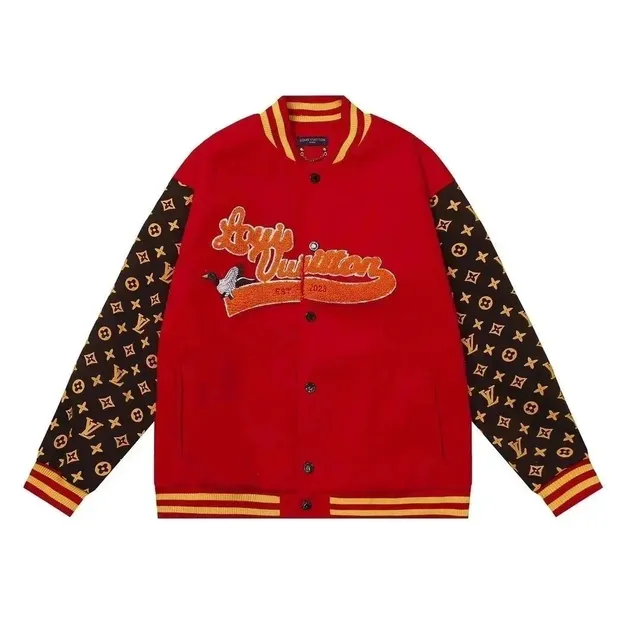 Louis Vuitton Varsity Jacket Monogram Sleeve