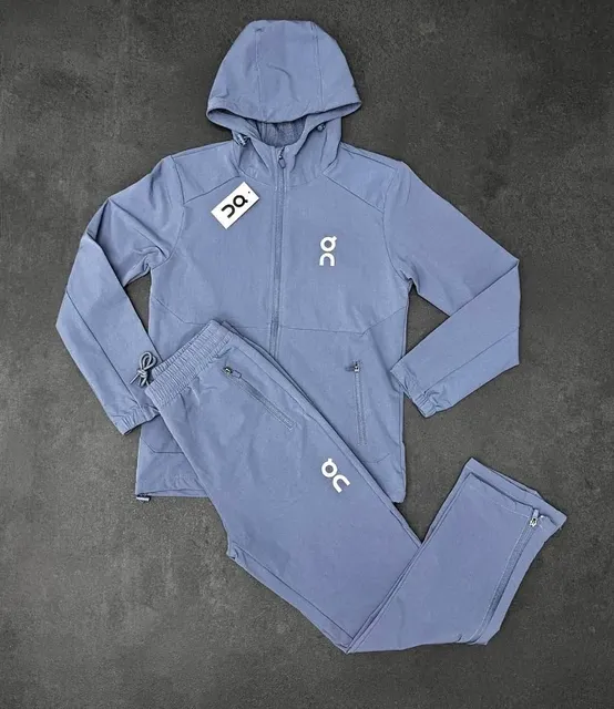 On Track Suit Light Blue