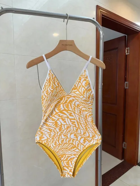 Fendi Swimsuit FF Logo Print