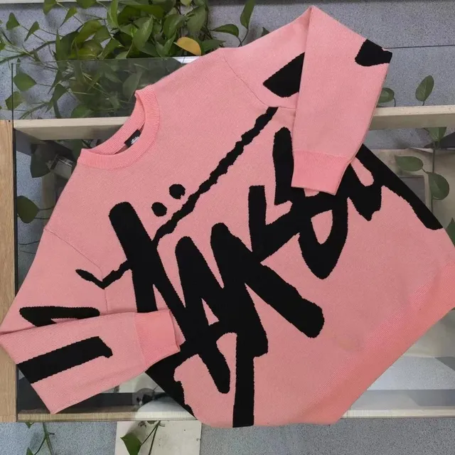 Stüssy Knit Sweater Oversized Logo
