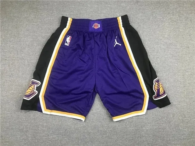 Jordan × NBA Basketball Shorts Lakers Colorway