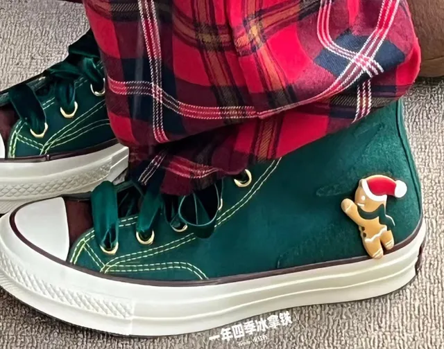 Converse Chuck Taylor All Star High Holiday Gingerbread