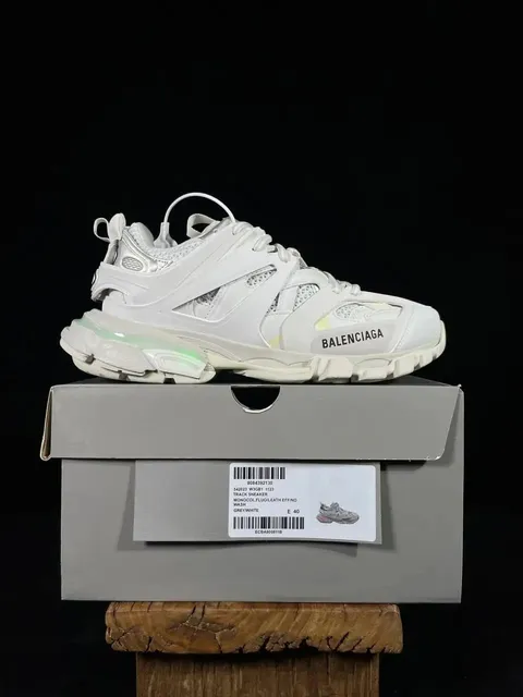 Balenciaga Triple S Monocol Fluor/Leather Eff/No Wash
